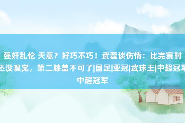 强奸乱伦 天意？好巧不巧！武磊谈伤情：比完赛时还没嗅觉，第二膝盖不可了|国足|亚冠|武球王|中超冠军